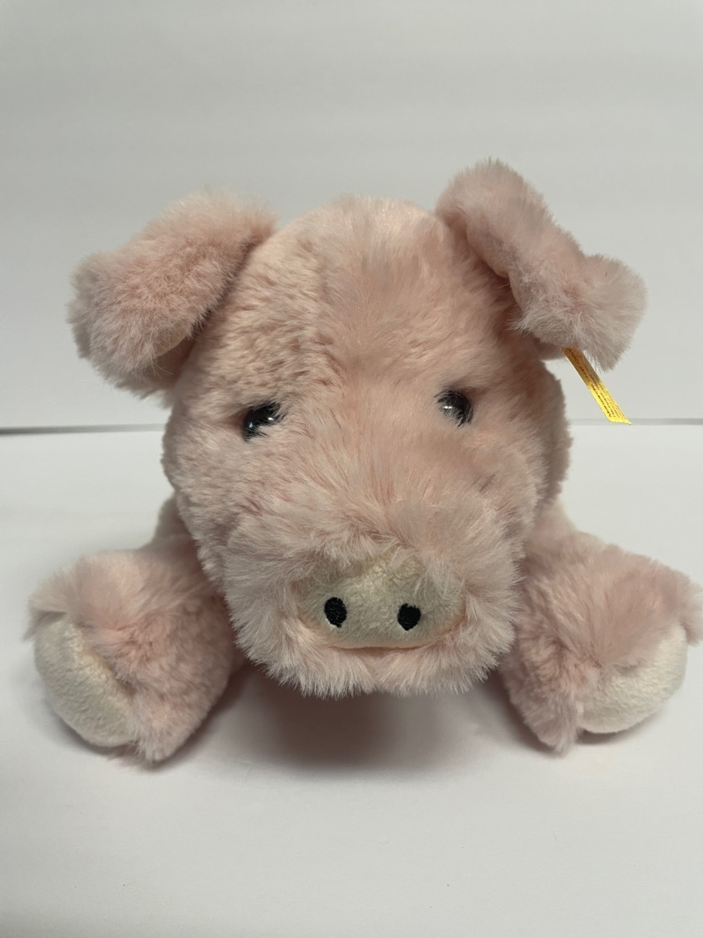 Steiff Plush Piko the Pink Pig Stuffed Animal - Cuddly Toy BRAND NEW WITH TAG!